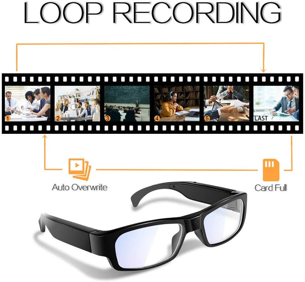 Mini HD Video Glasses